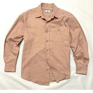 Ami button down shirt in pink/coral color.